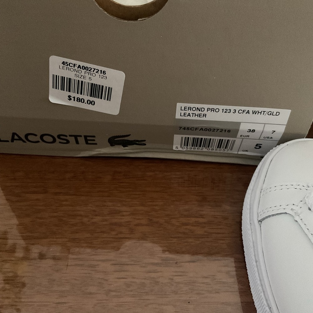Lacoste ‘Lerond’ Pro Sneakers. - Picture 7 of 8